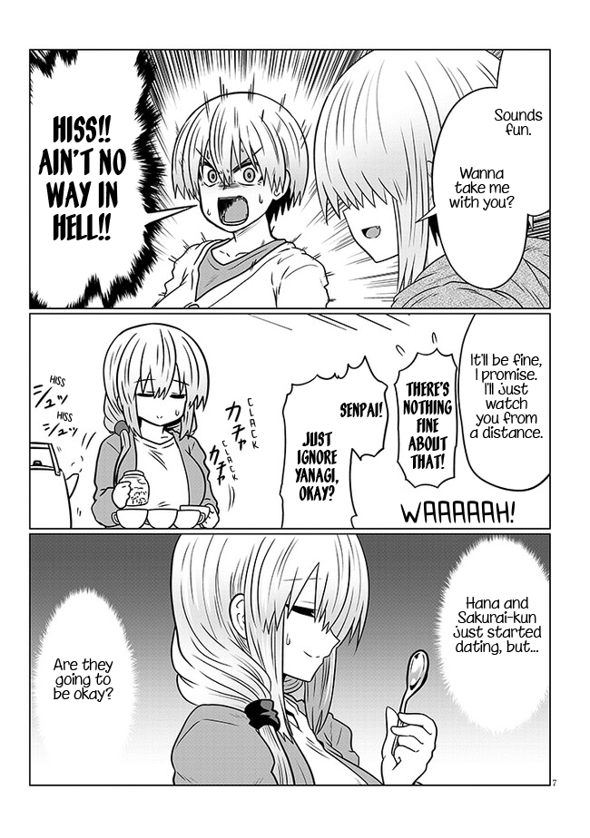 Uzaki-chan wa Asobitai! chapter 91.1 - page 7