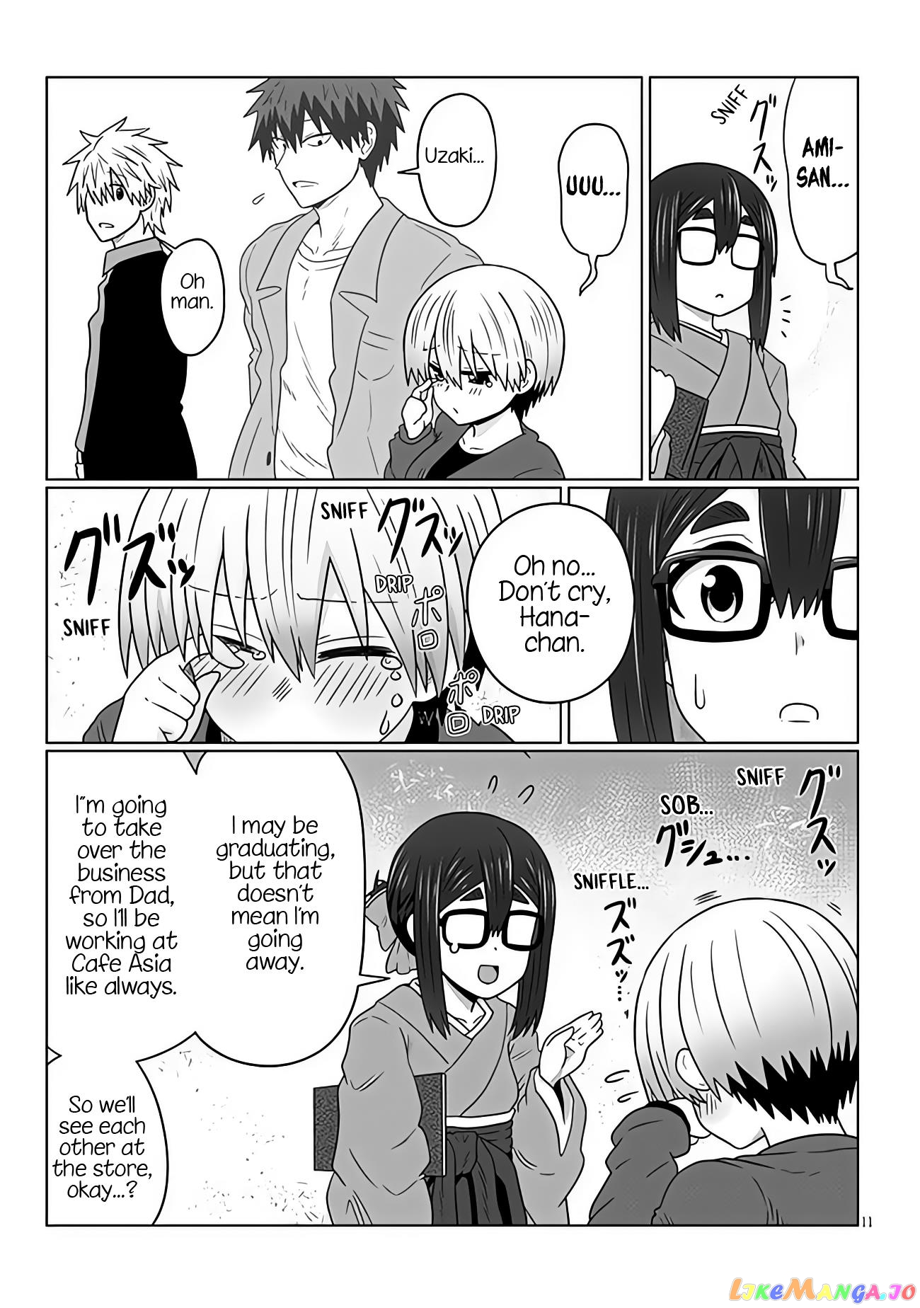 Uzaki-chan wa Asobitai! chapter 95 - page 11