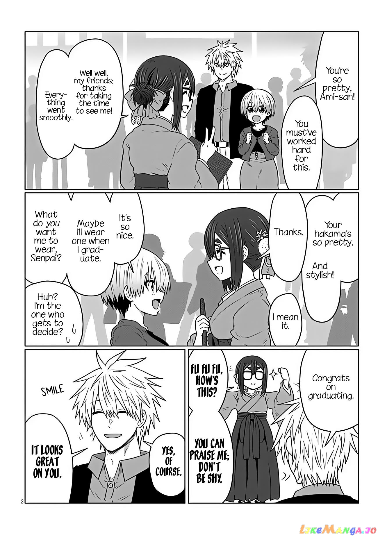 Uzaki-chan wa Asobitai! chapter 95 - page 2