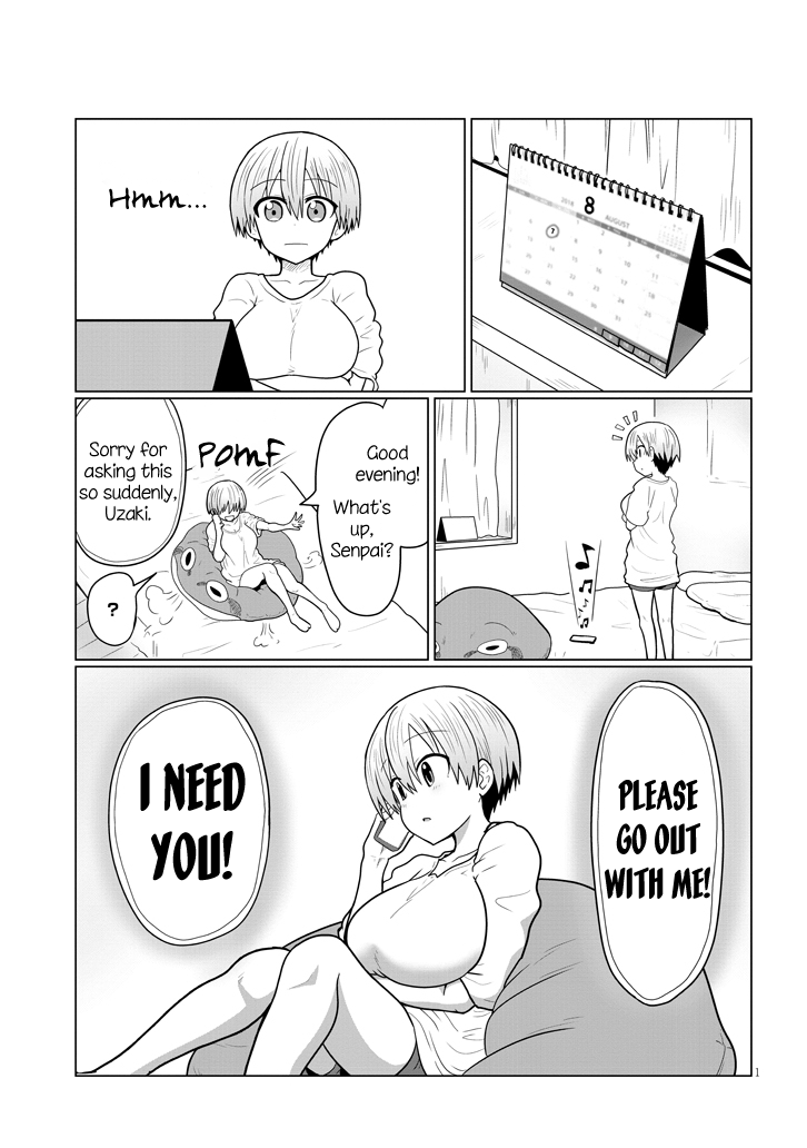 Uzaki-chan wa Asobitai! chapter 21 - page 1