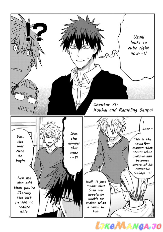Uzaki-chan wa Asobitai! chapter 71 - page 4