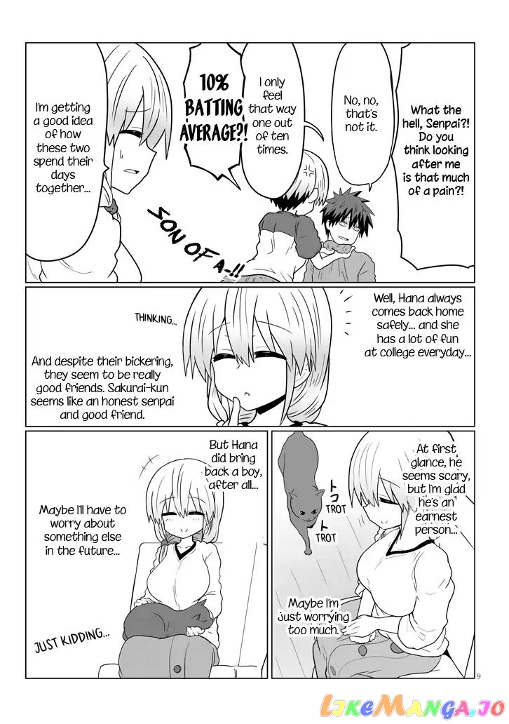 Uzaki-chan wa Asobitai! chapter 24 - page 9