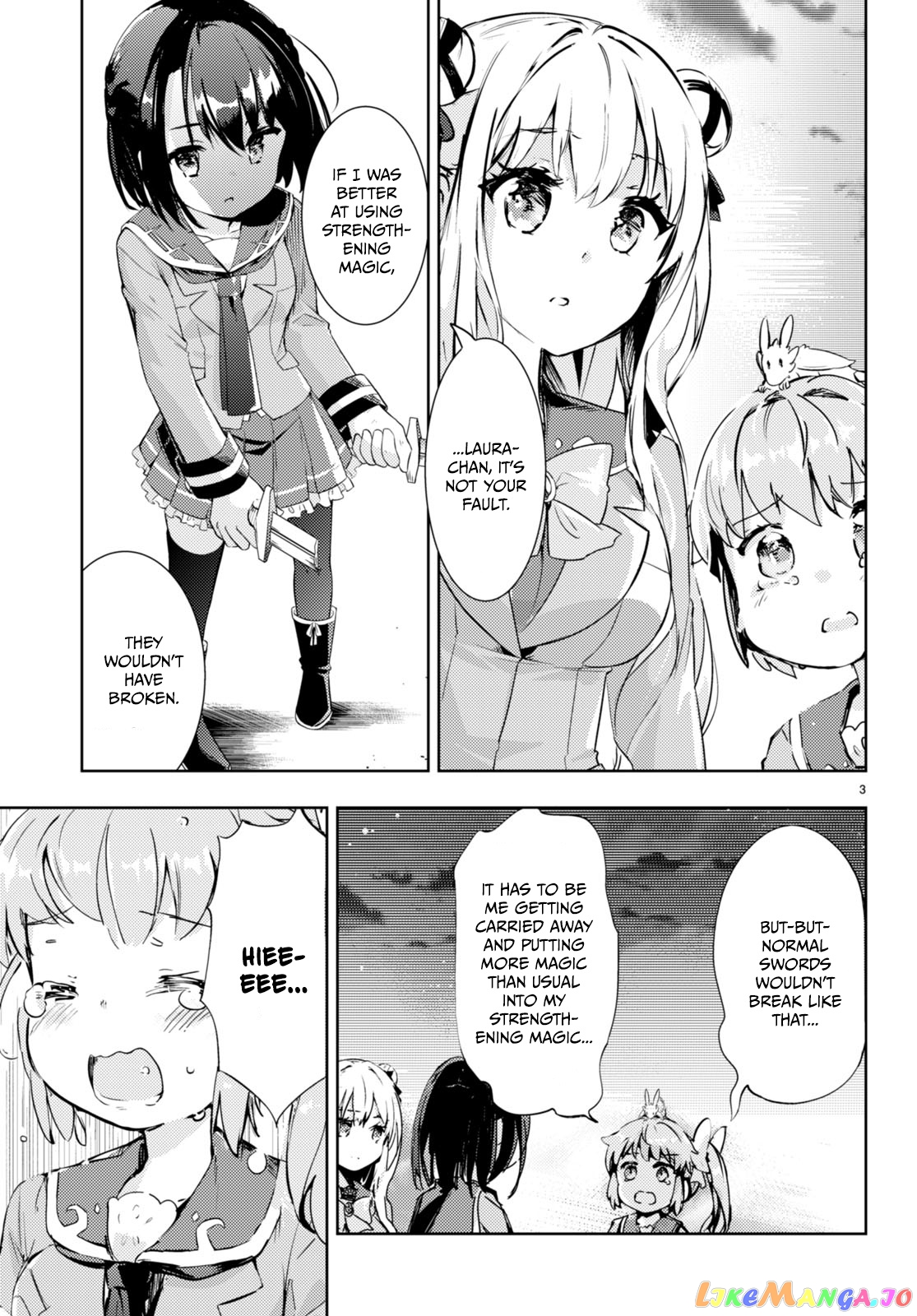 Kenshi O Mezashite Nyugaku Shitanoni Maho Tekisei 9999 Nandesukedo! chapter 61 - page 3