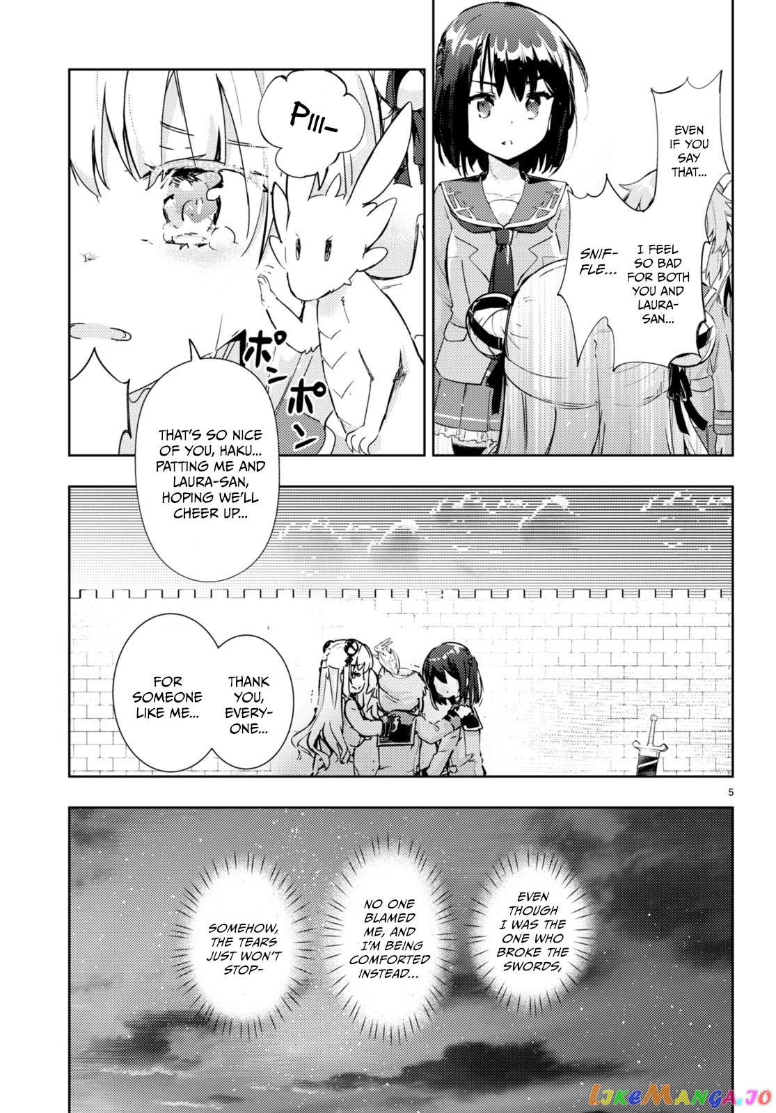 Kenshi O Mezashite Nyugaku Shitanoni Maho Tekisei 9999 Nandesukedo! chapter 61 - page 5