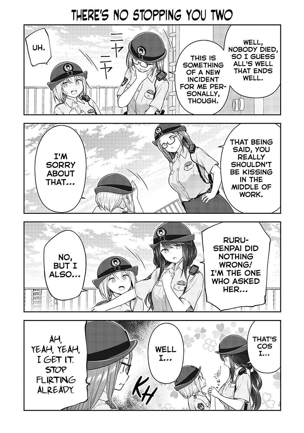 Constable Sakuma And Constable Hanaoka Started Dating chapter 8 - page 17