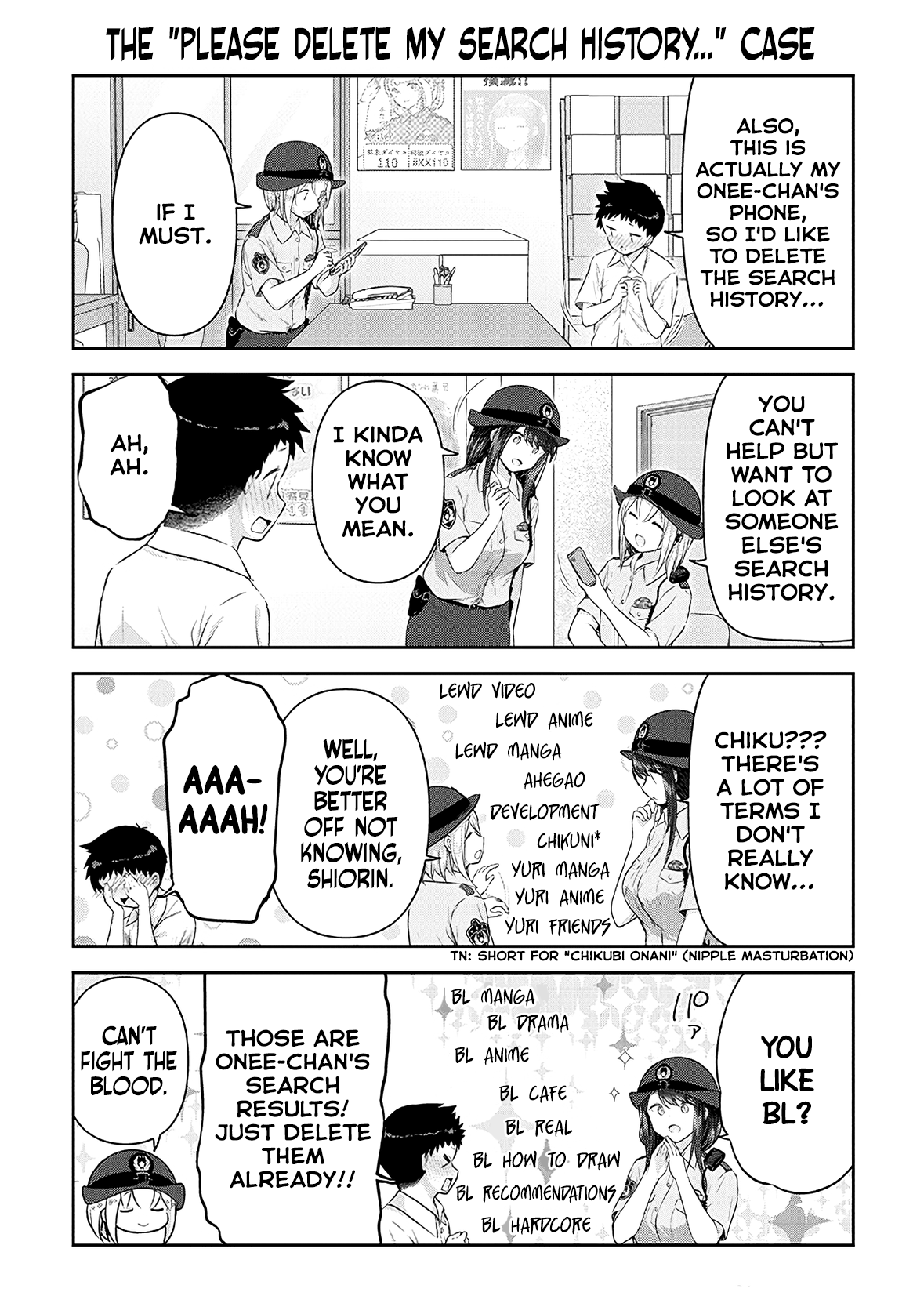 Constable Sakuma And Constable Hanaoka Started Dating chapter 11 - page 11