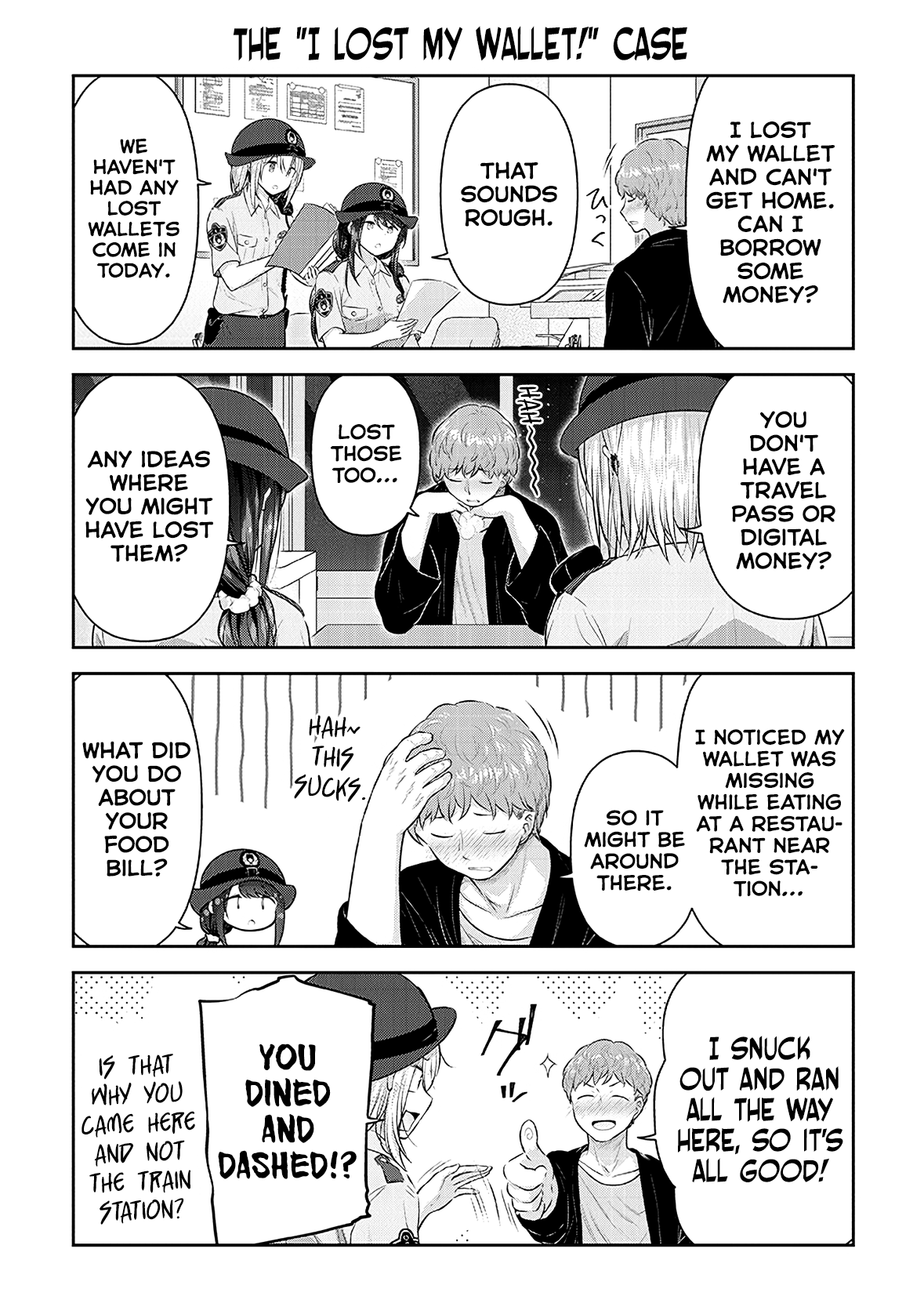 Constable Sakuma And Constable Hanaoka Started Dating chapter 11 - page 14