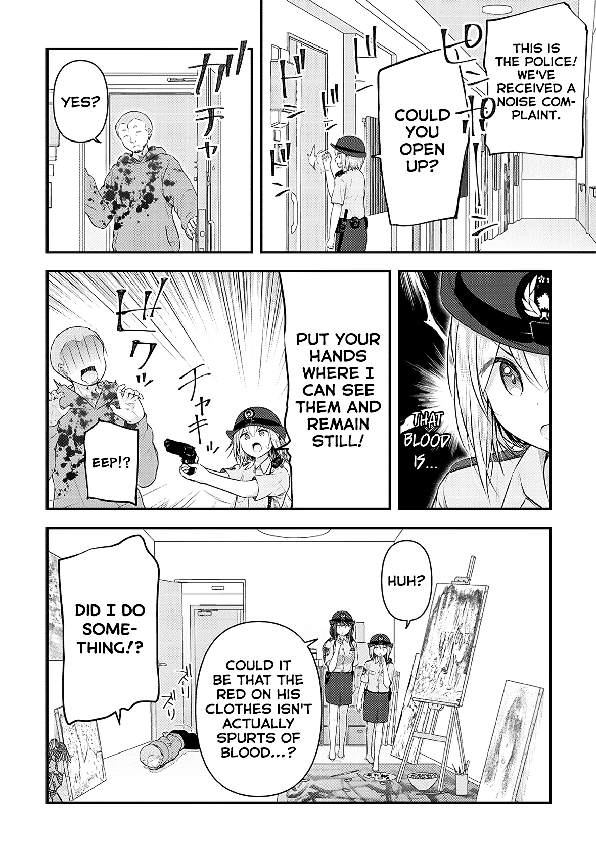 Constable Sakuma And Constable Hanaoka Started Dating chapter 11 - page 4