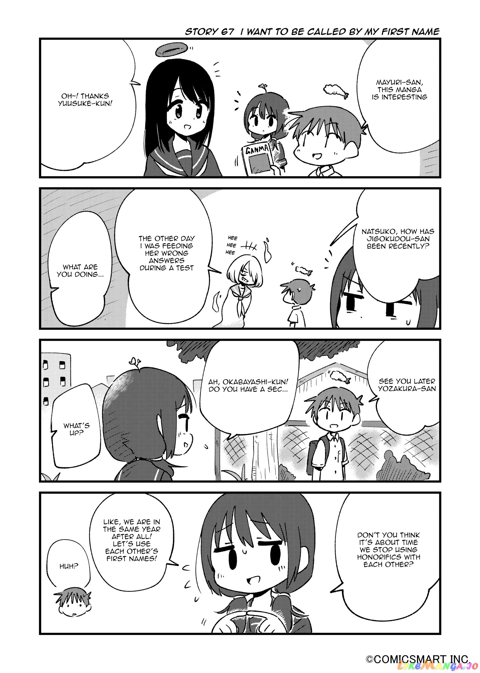 Fushigi no Mayuri-san chapter 67 - page 1