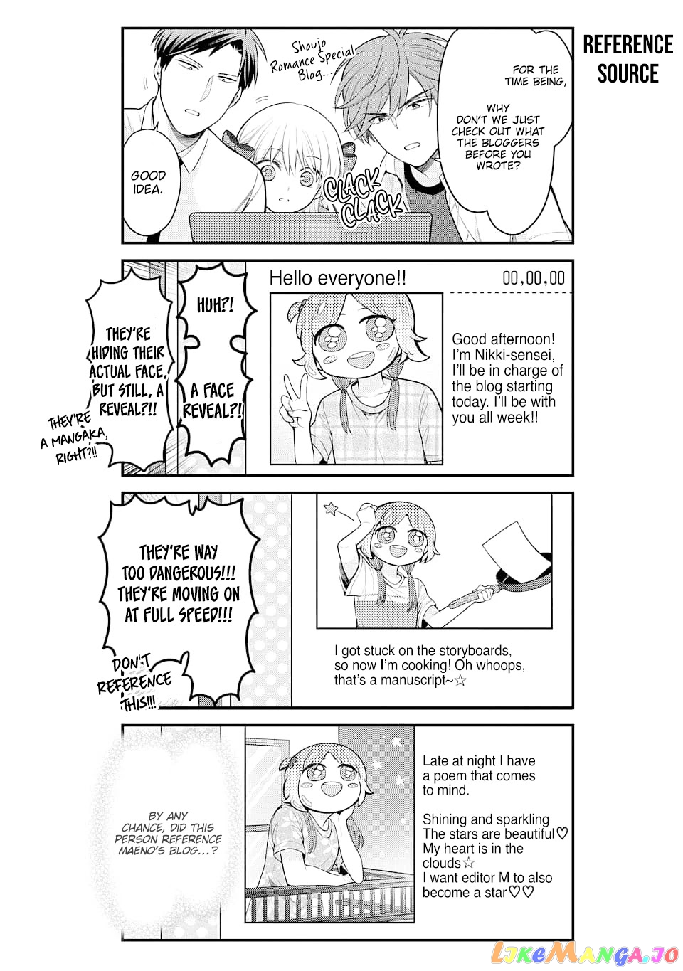 Gekkan Shoujo Nozaki-kun chapter 128 - page 4