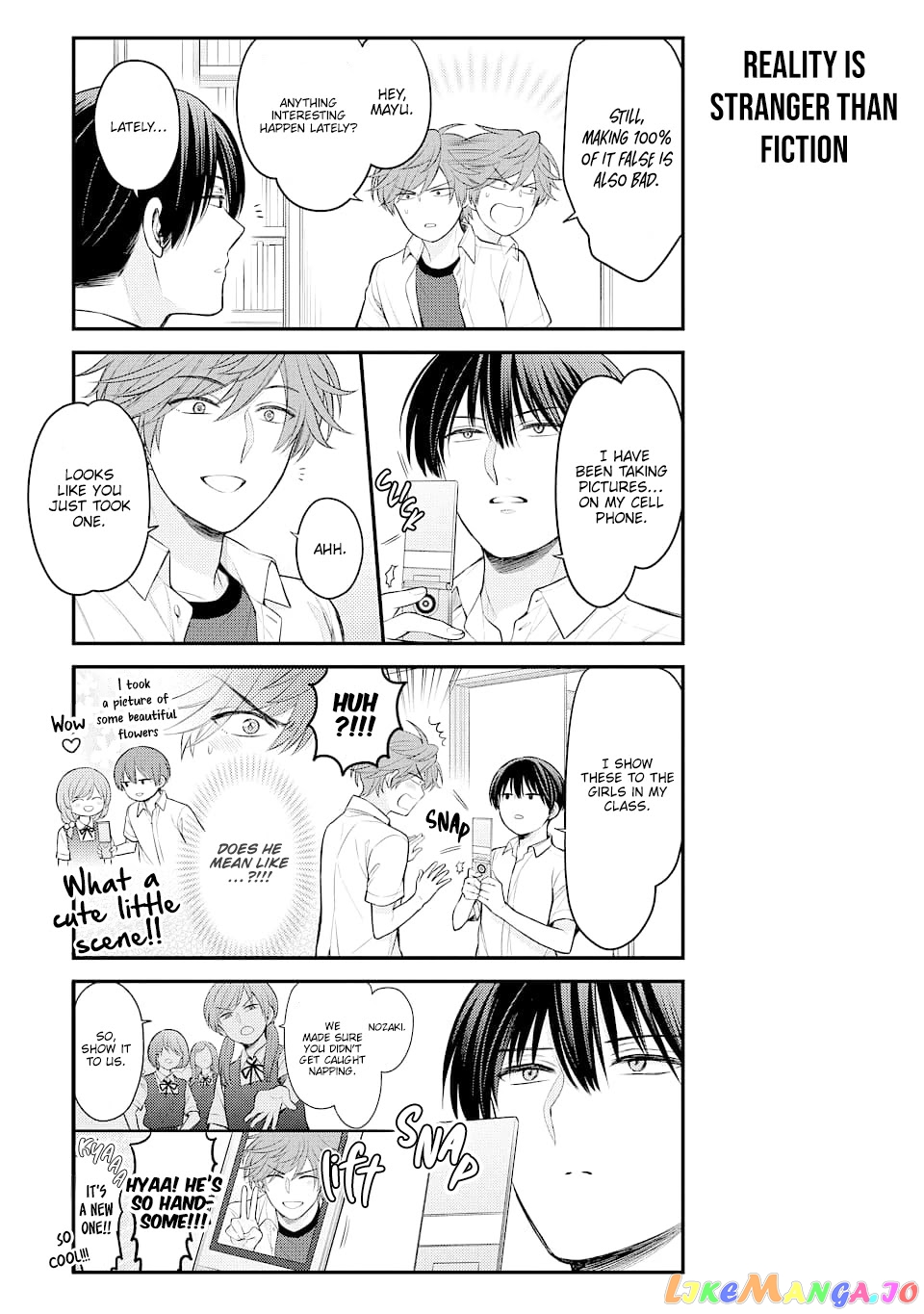 Gekkan Shoujo Nozaki-kun chapter 128 - page 9