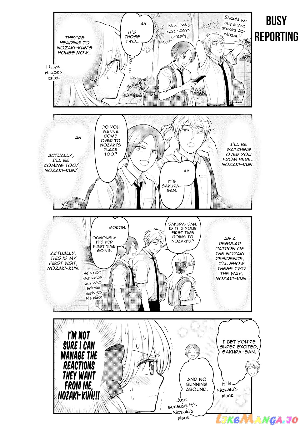 Gekkan Shoujo Nozaki-kun chapter 130 - page 4