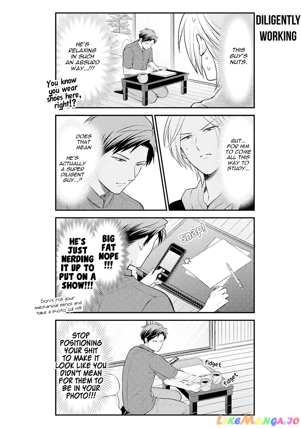 Gekkan Shoujo Nozaki-kun chapter 133 - page 4