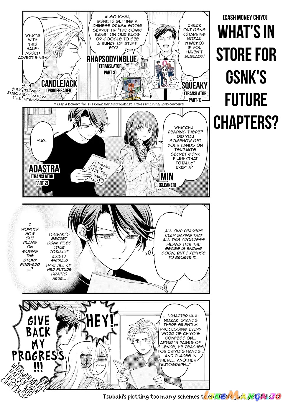 Gekkan Shoujo Nozaki-kun chapter 136 - page 16
