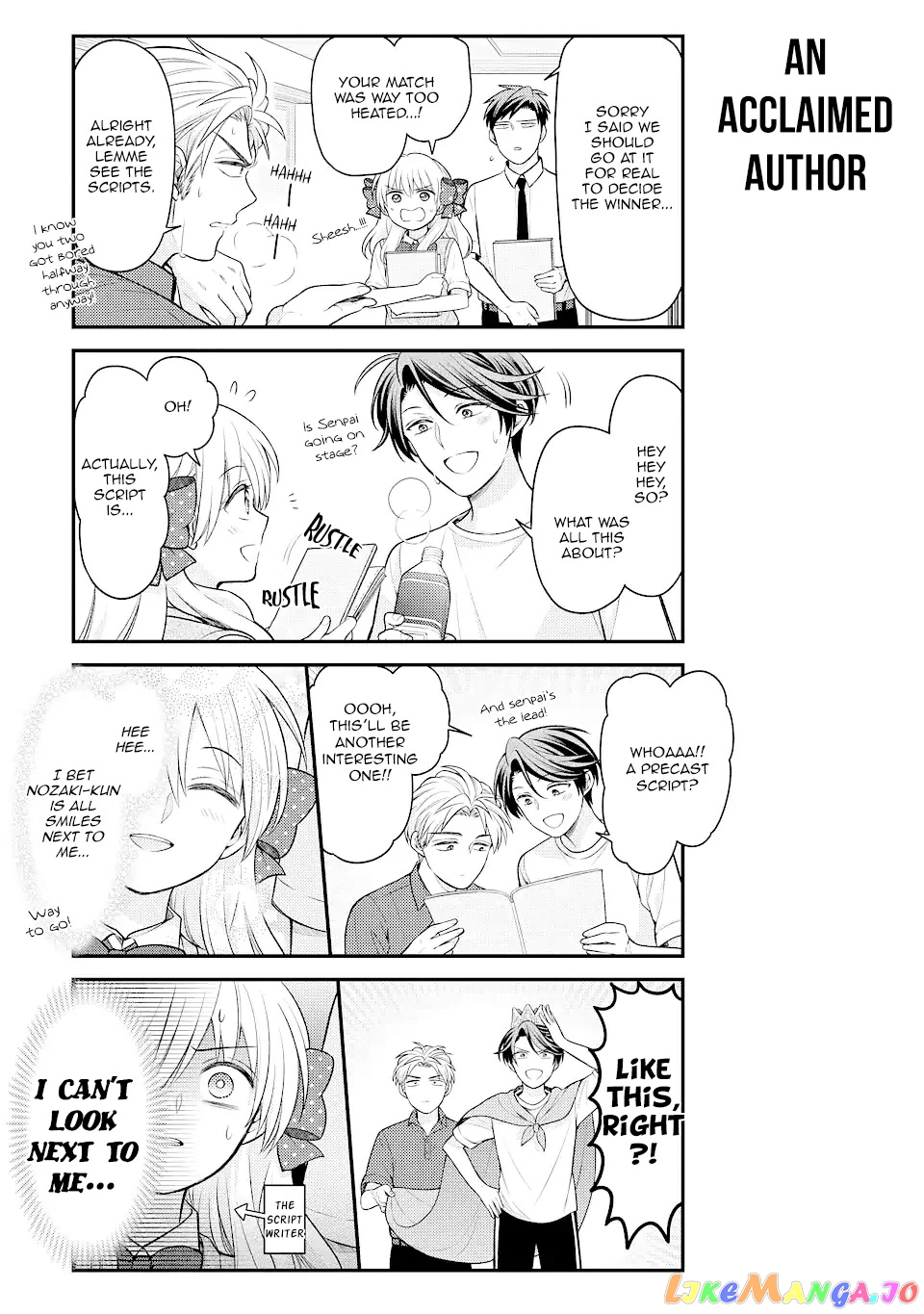 Gekkan Shoujo Nozaki-kun chapter 136 - page 9