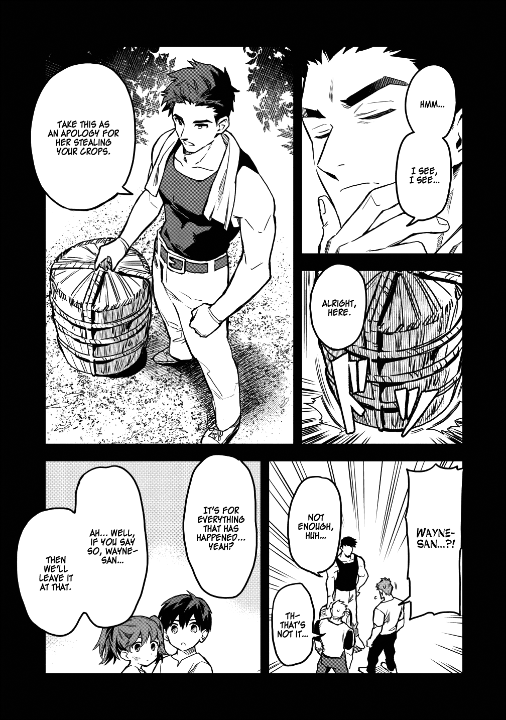 Noumin Kanren no Skill bakka Agetetara Naze ka Tsuyoku Natta. chapter 14 - page 21