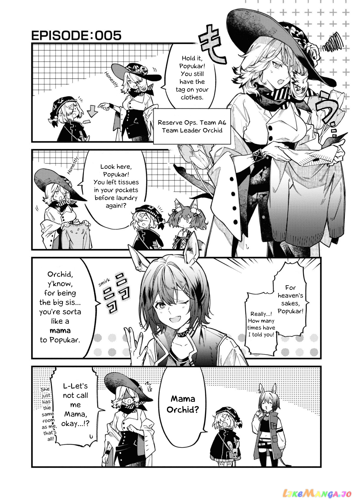 Arknights: OPERATORS! chapter 5 - page 1