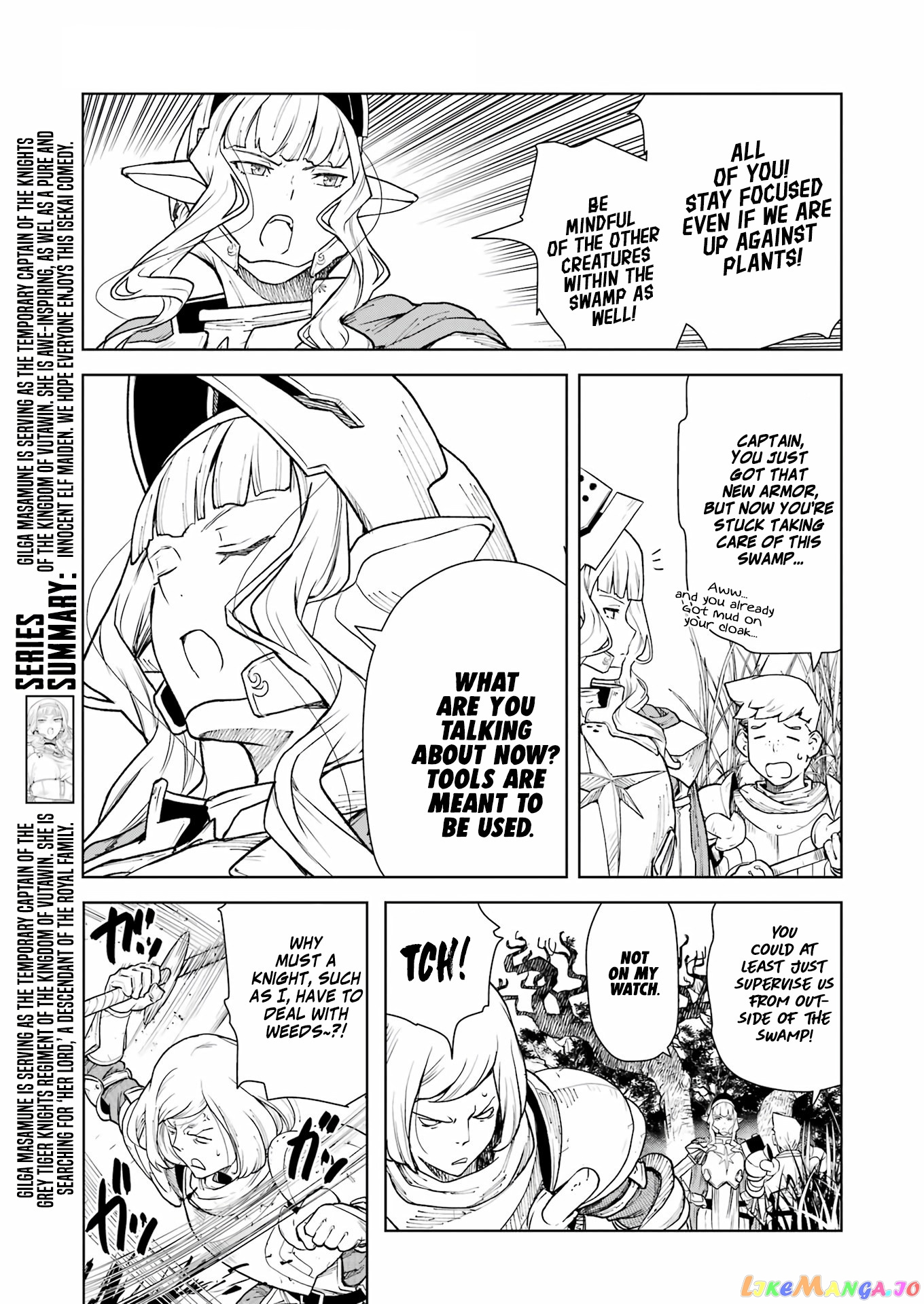 Even The Captain Knight, Miss Elf, Wants To Be A Maiden. chapter 4 - page 4