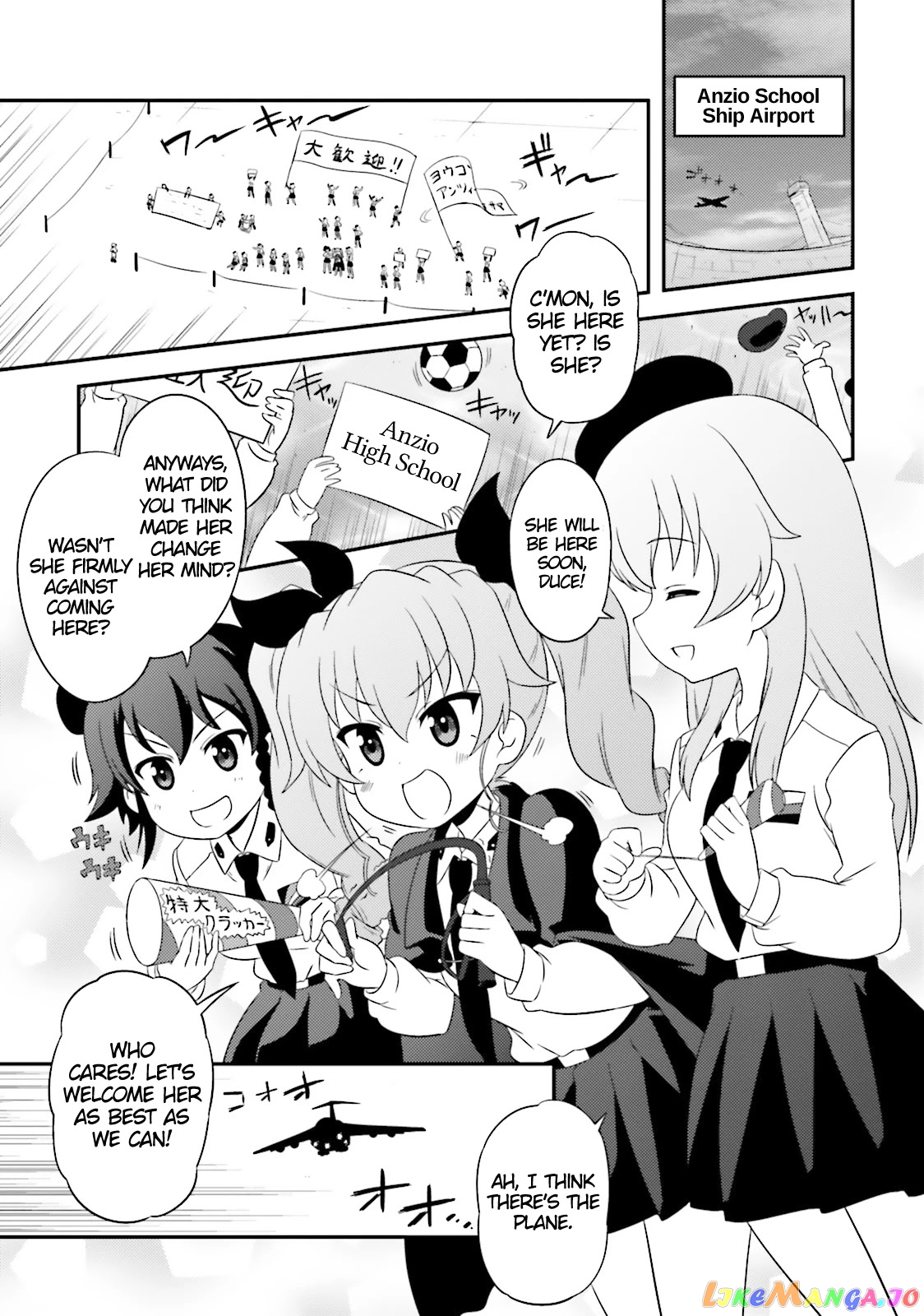 Girls Und Panzer Motto Love Love Sakusen Desu! chapter 56 - page 1