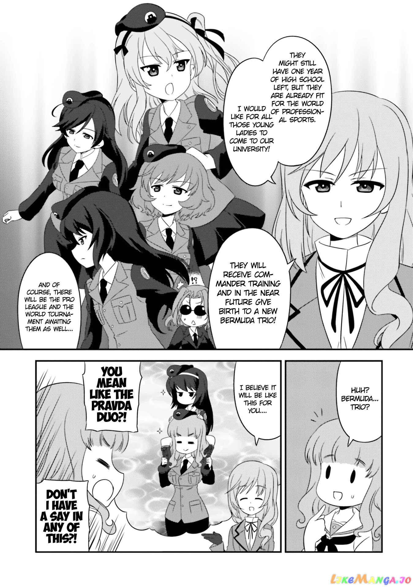 Girls Und Panzer Motto Love Love Sakusen Desu! chapter 63 - page 9