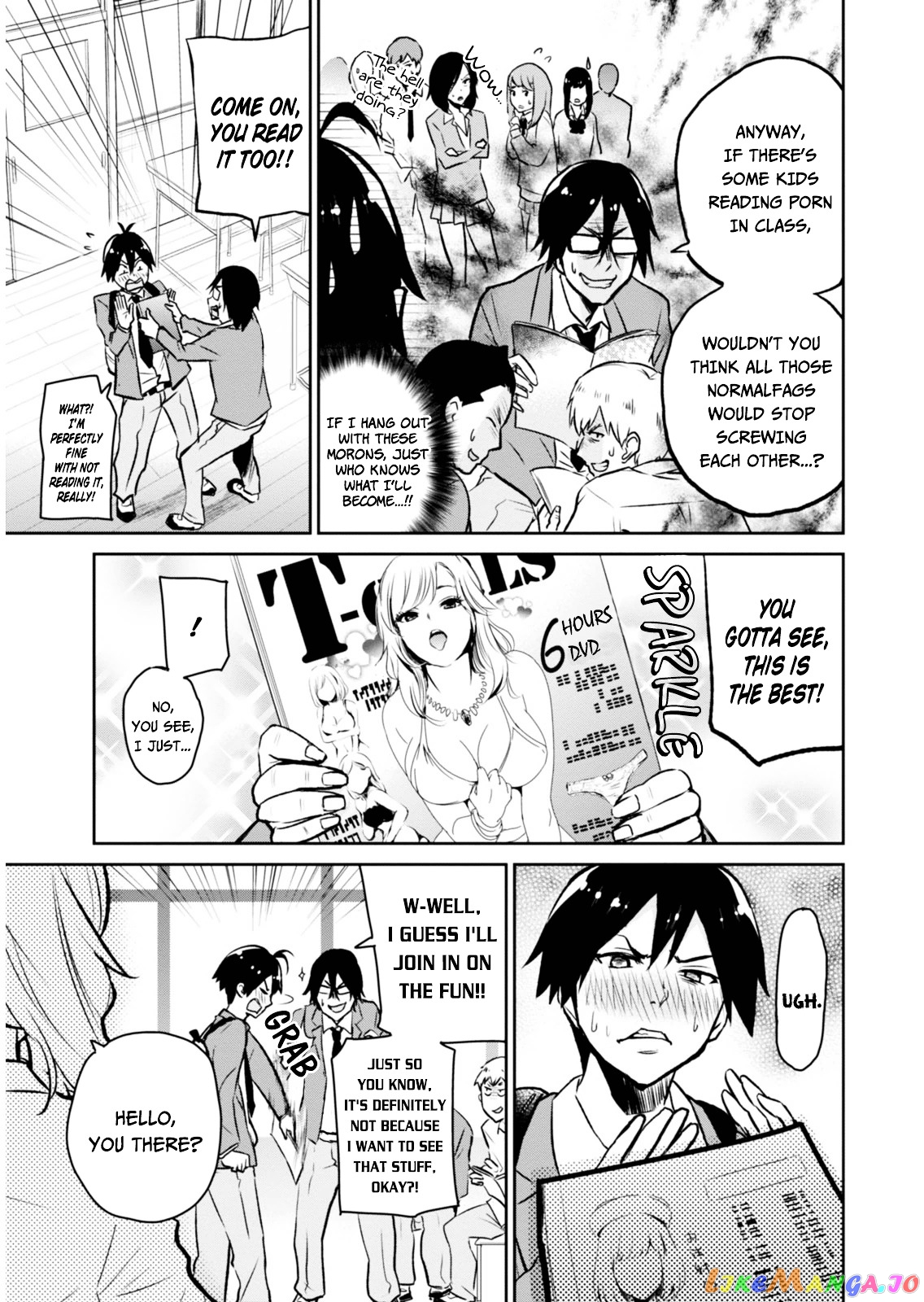 Hajimete No Gal chapter 1 - page 8