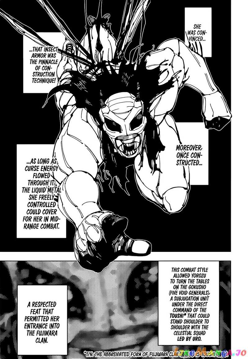 Jujutsu Kaisen chapter 218 - page 4