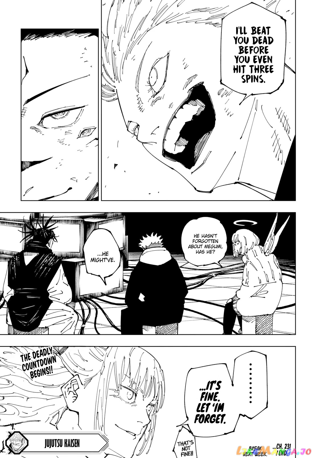 Jujutsu Kaisen chapter 231 - page 19