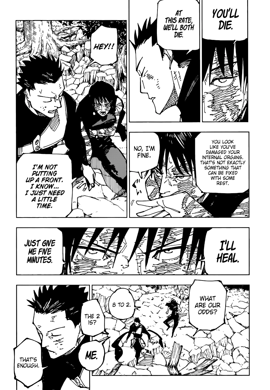 Jujutsu Kaisen chapter 194 - page 7