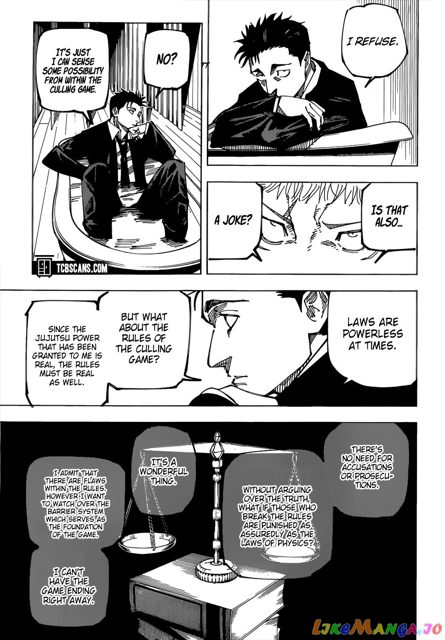 Jujutsu Kaisen chapter 163 - page 17