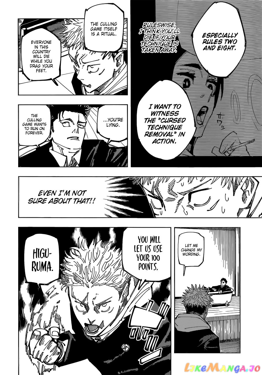 Jujutsu Kaisen chapter 163 - page 18