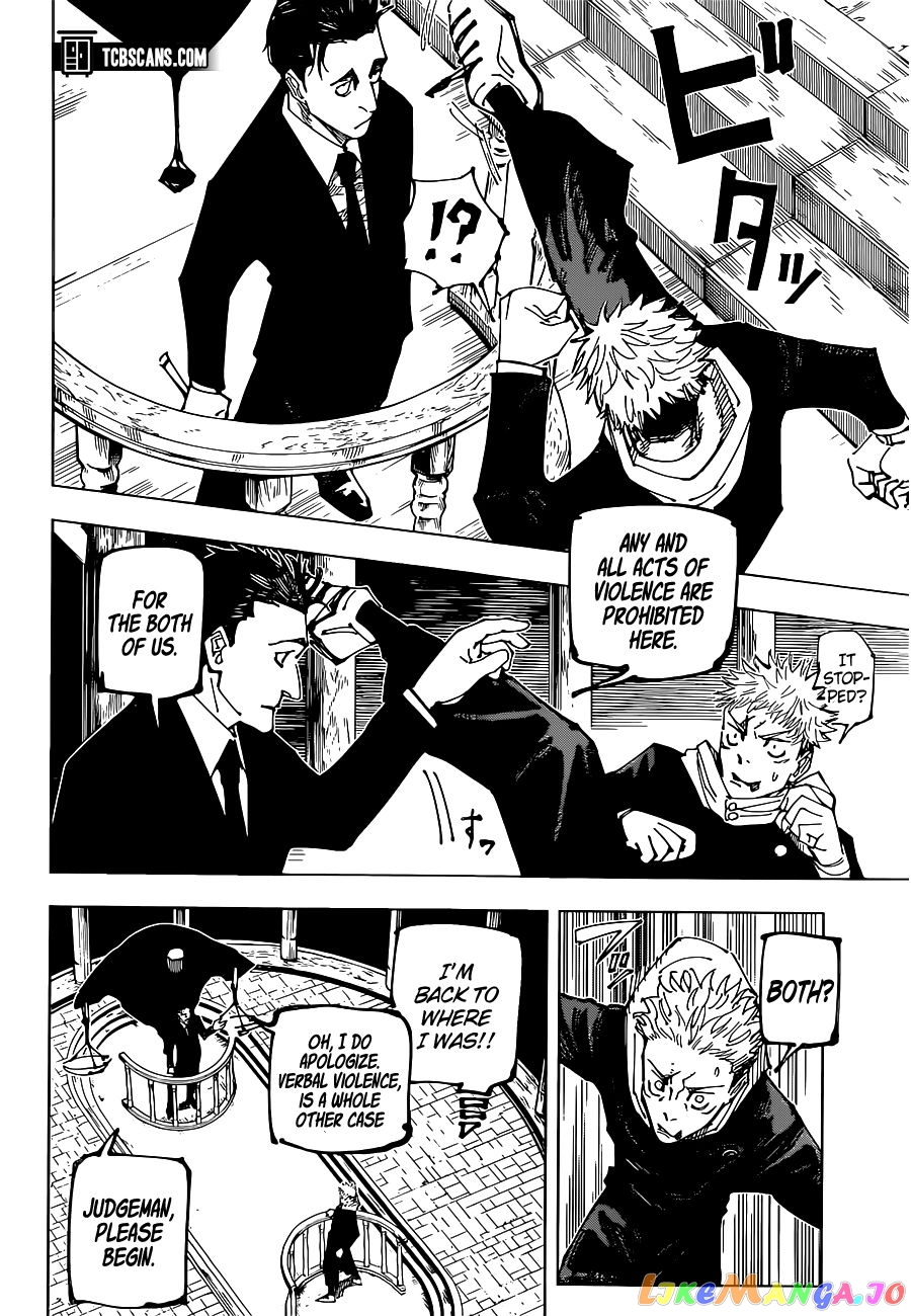 Jujutsu Kaisen chapter 164 - page 4