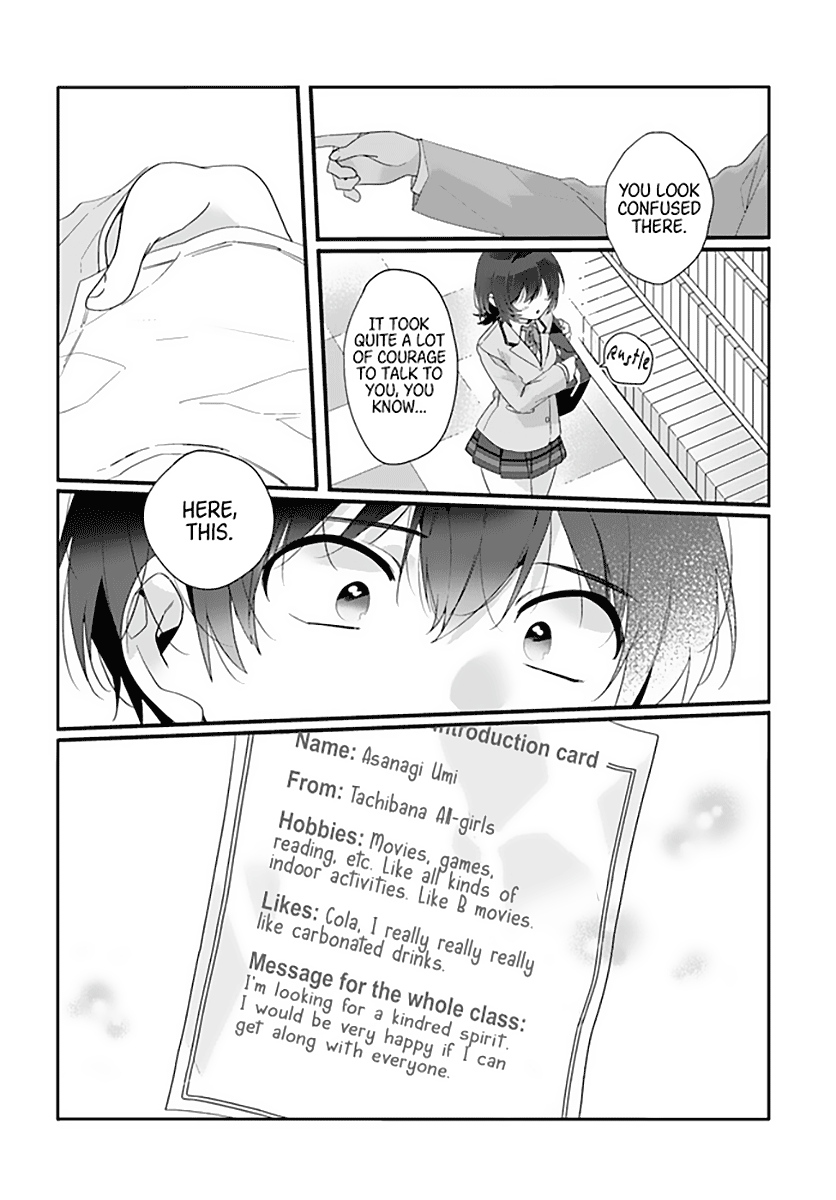 Class De 2 Banme Ni Kawaii Onna No Ko To Tomodachi Ni Natta chapter 1 - page 21