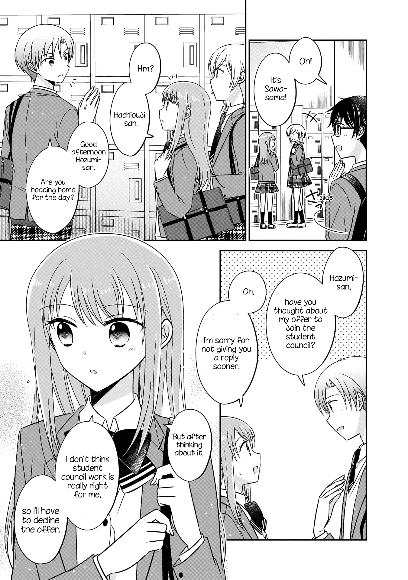 Oshibana! chapter 5 - page 9