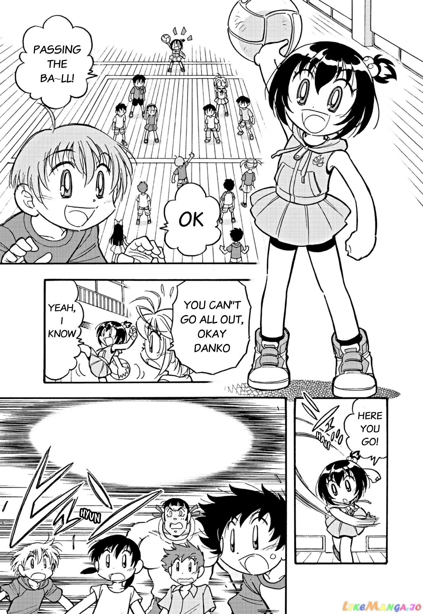 Flaming Ball Girl Dodge Danko chapter 1 - page 11