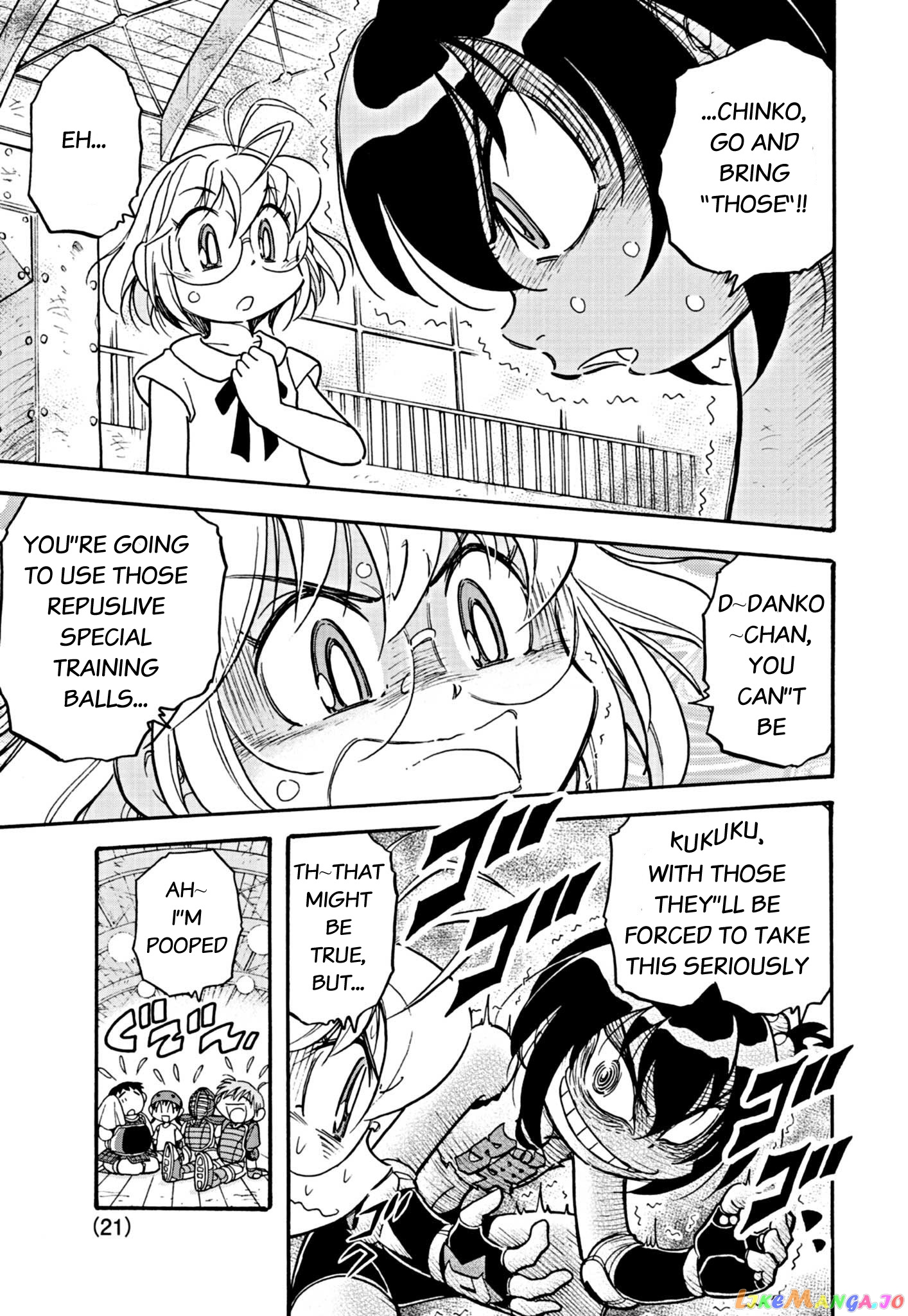 Flaming Ball Girl Dodge Danko chapter 1 - page 21