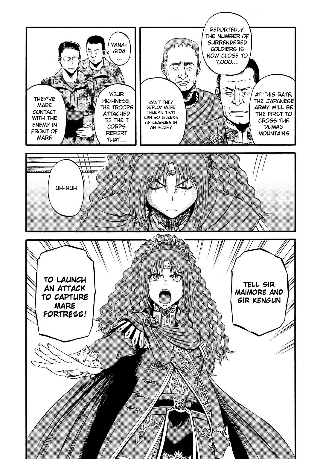 Gate - Jietai Kare no Chi nite, Kaku Tatakeri chapter 116 - page 17