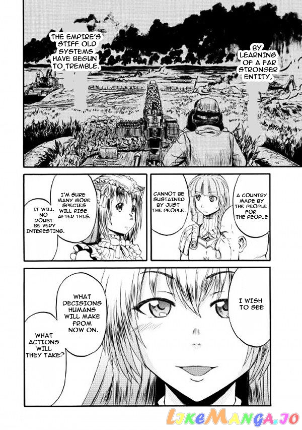 Gate - Jietai Kare no Chi nite, Kaku Tatakeri chapter 58 - page 28