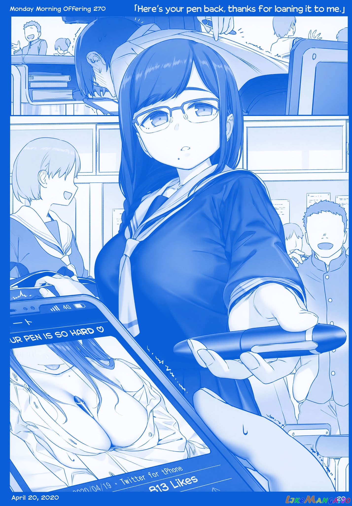 Getsuyoubi No Tawawa chapter 11 - page 20