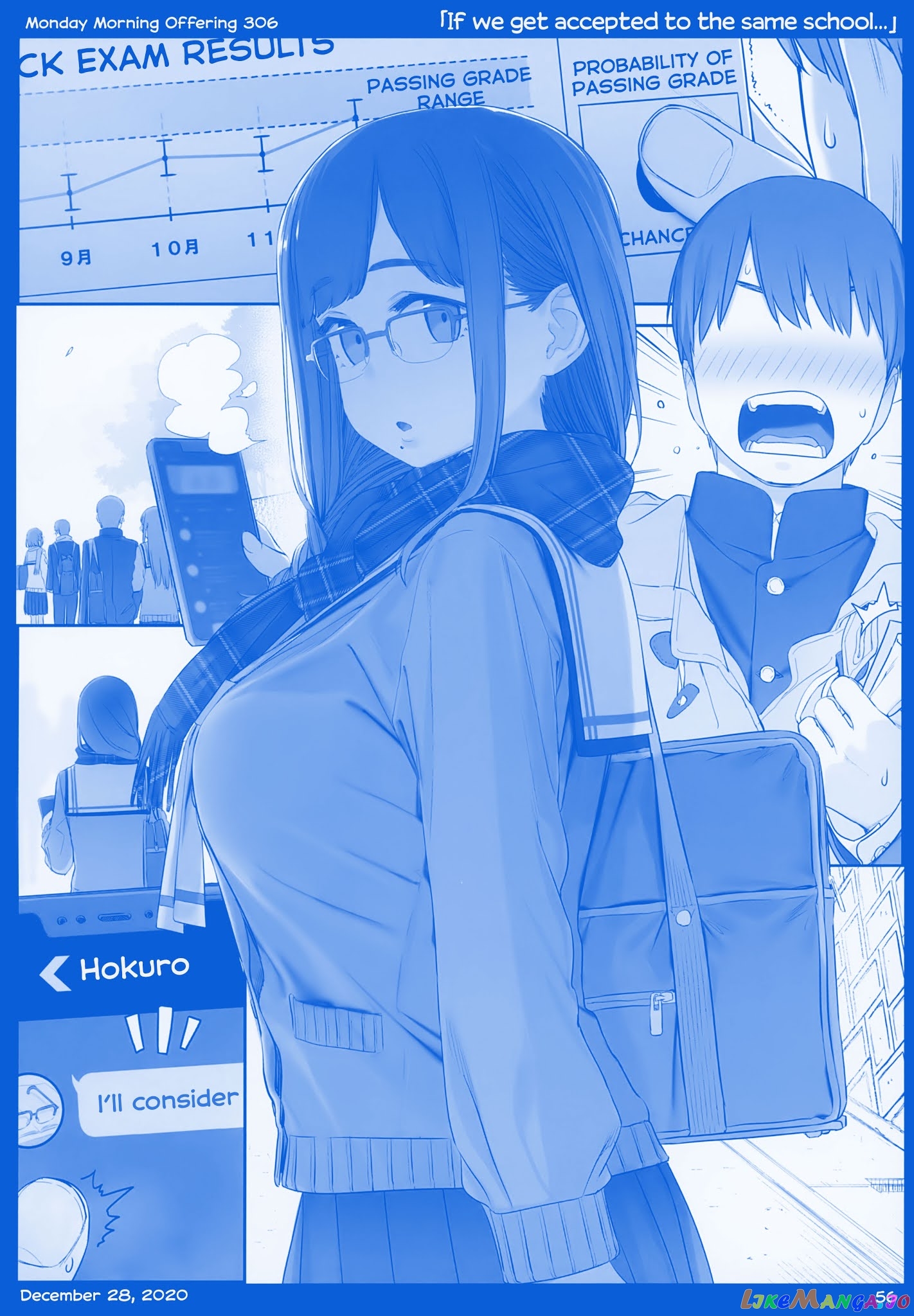 Getsuyoubi No Tawawa chapter 11 - page 56