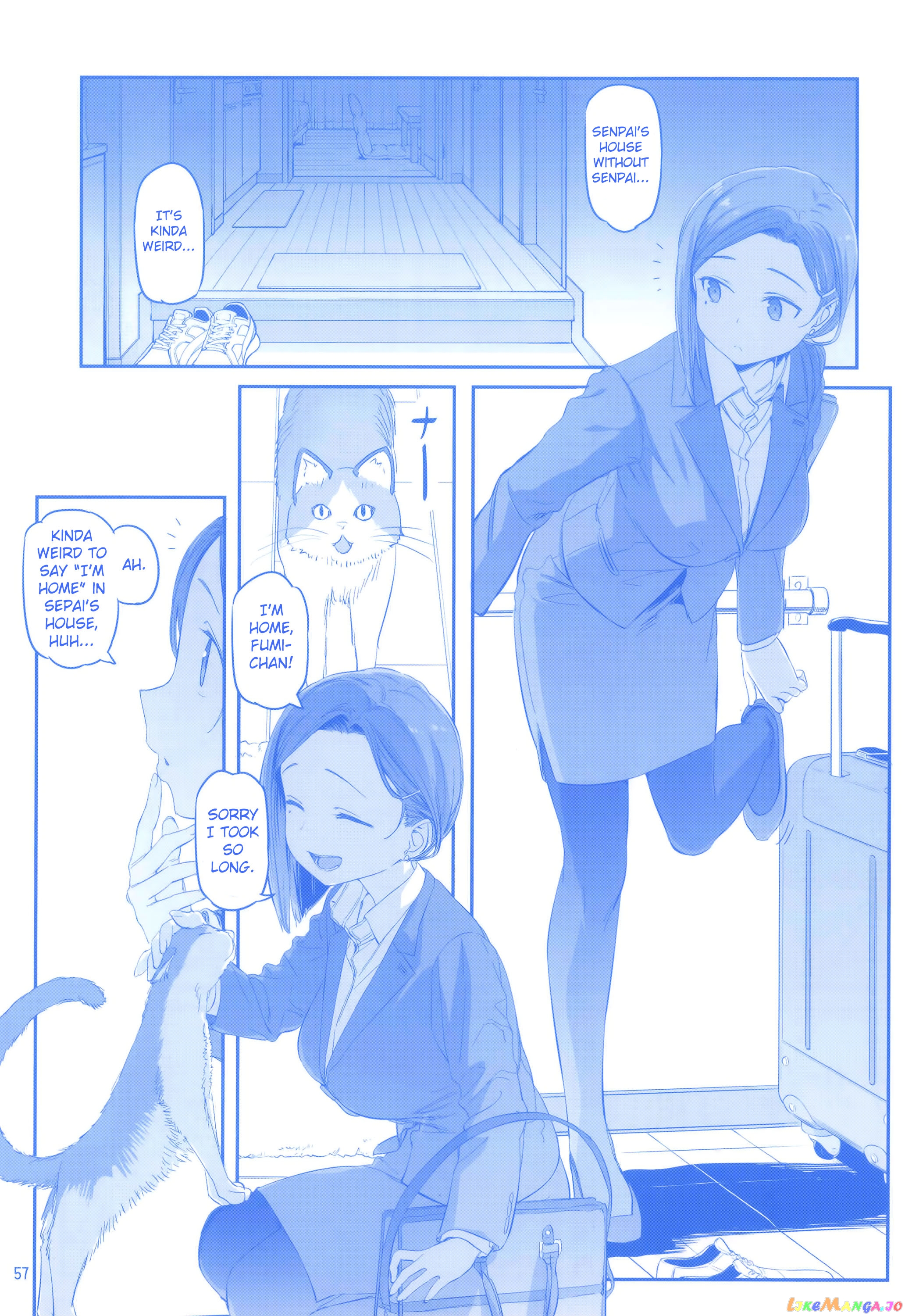 Getsuyoubi No Tawawa chapter 9 - page 56