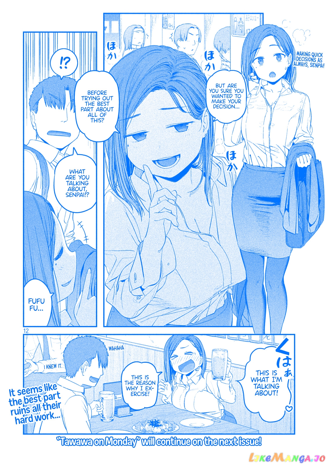 Getsuyoubi No Tawawa chapter 38 - page 12