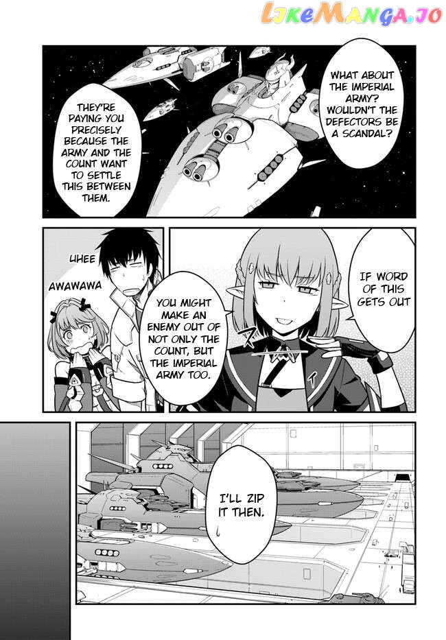 Mezametara Saikyou Soubi To Uchuusen-Mochi Datta No De, Ikkodate Mezashite Youhei Toshite Jiyuu Ni Ikitai chapter 35.1 - page 9