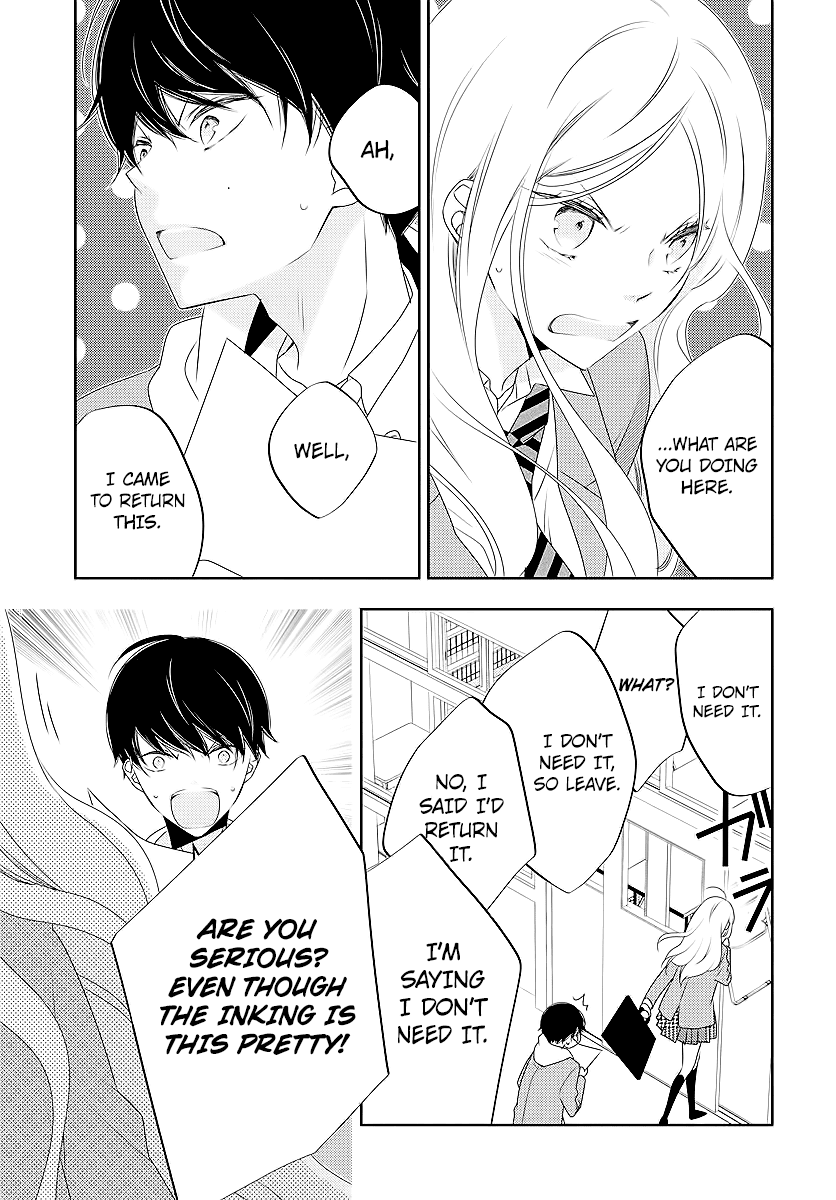 Koi Ni Mudaguchi chapter 2 - page 17