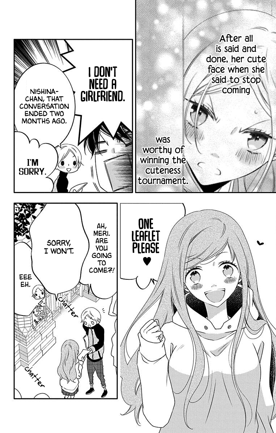 Koi Ni Mudaguchi chapter 4 - page 6