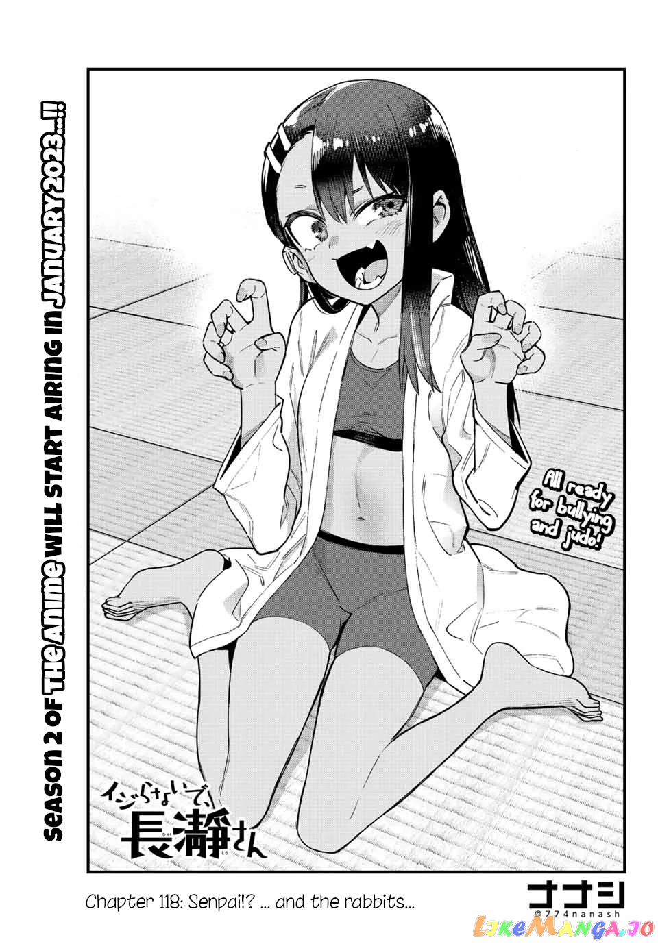 Please Don’t Bully Me, Nagatoro chapter 118 - page 1