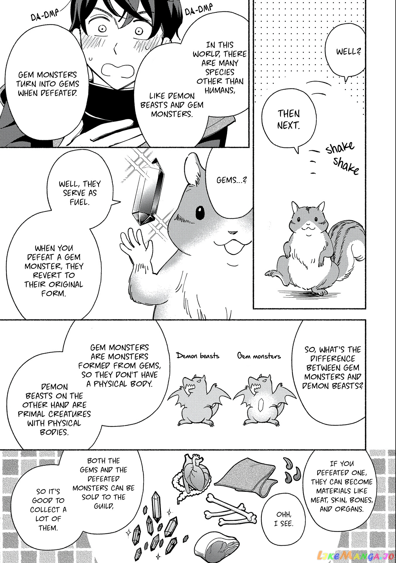 Mofumofu To Mukumuku To Isekai Hyouryuu Seikatsu Chapter 1 - page 34