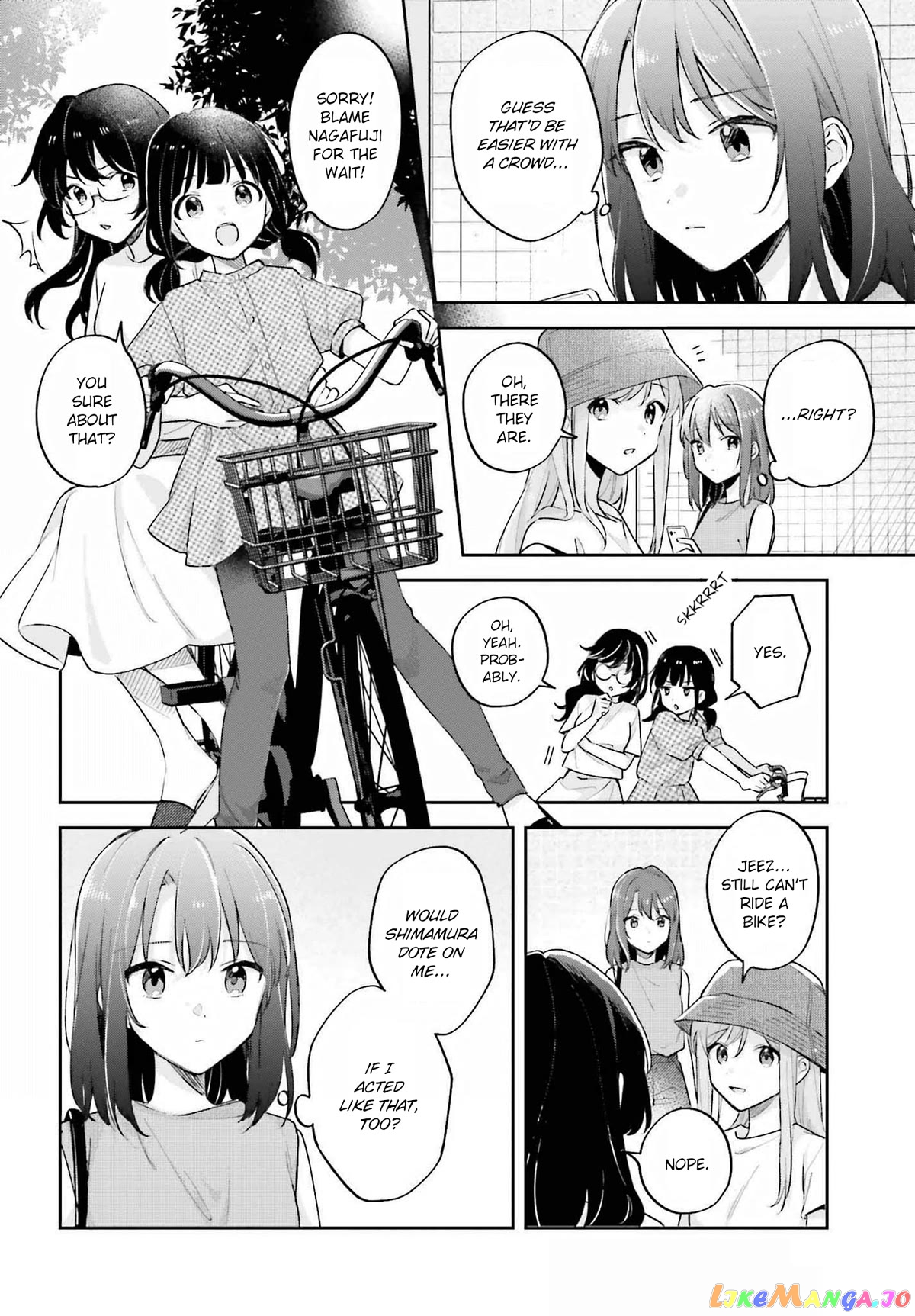 Adachi To Shimamura (Moke Yuzuhara) chapter 30.1 - page 6