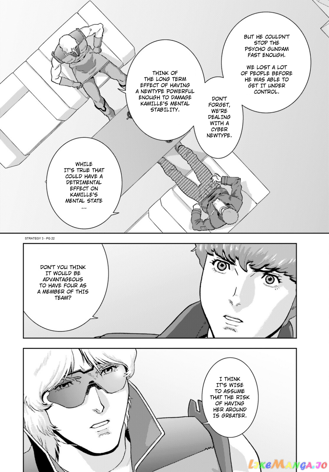 Mobile Suit Zeta Gundam - Define chapter 87 - page 22