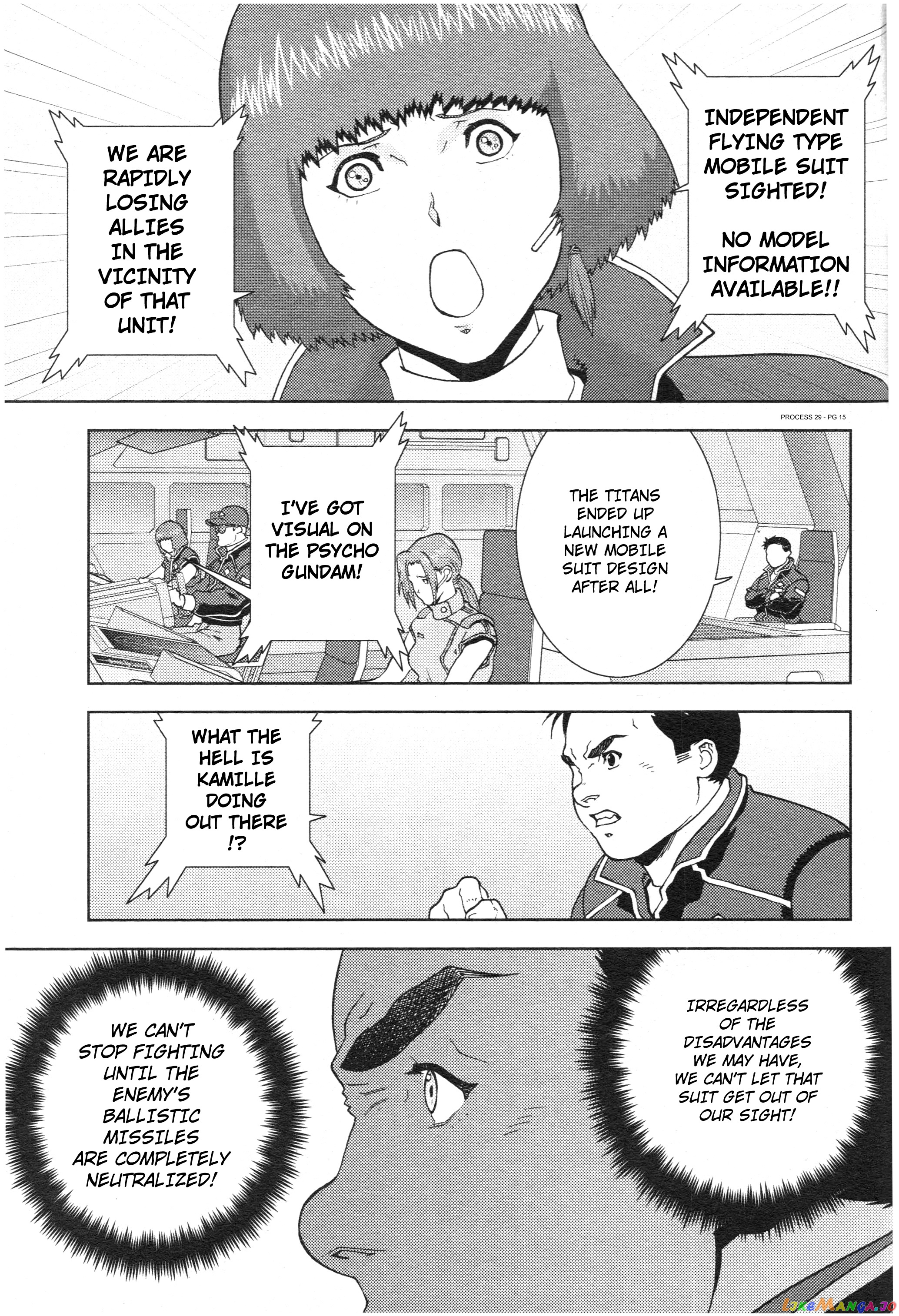Mobile Suit Zeta Gundam - Define chapter 78 - page 15