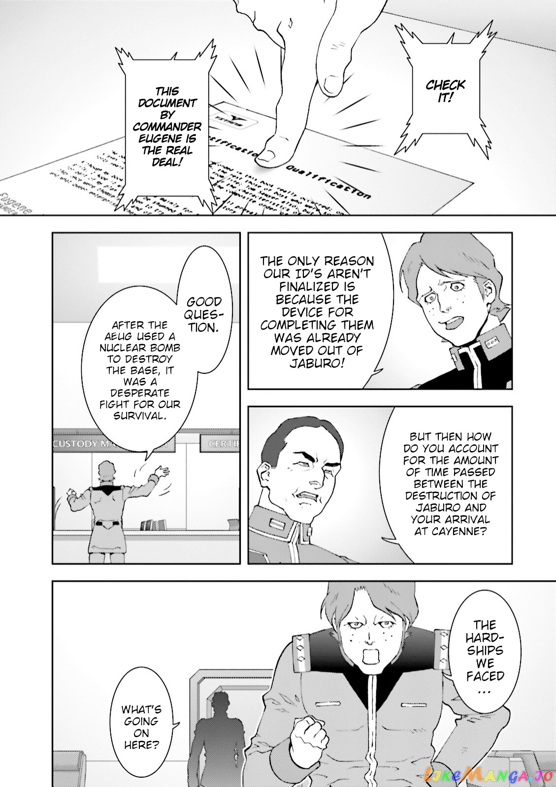 Mobile Suit Zeta Gundam - Define chapter 51 - page 21